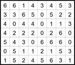 dom6_1_016 Домино 8х7 #16 легкий