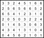 dom6_1_018 Домино 8х7 #18 легкий