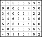dom6_2_011 Домино 8х7 #11 средний