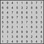 hit9_1_016 Хитори 9х9 #16 легкий