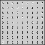 hit9_2_015 Хитори 9х9 #15 средний