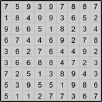hit9_2_016 Хитори 9х9 #16 средний