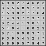 hit9_2_017 Хитори 9х9 #17 средний