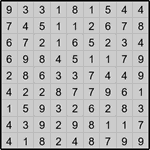 hit9_2_018 Хитори 9х9 #18 средний