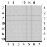 kksu7_2_006 Какурасу 7х7 #6 средний