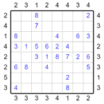 sky_8_1_07 “Небоскребы” 8х8 #7 легкий