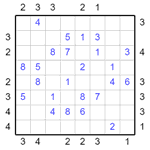 sky_8_1_10 “Небоскребы” 8х8 #10 легкий