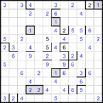 fil_12_3_009 Филломино 12х12 #9 трудный