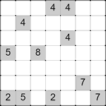 cor7_3_006 Кораль 7х7 #6 трудный