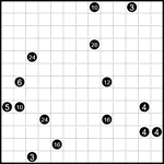shik13_1_009 “Квадраты” 13х13 #9 легкий