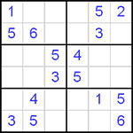 Судоку 6х6 #4 средний