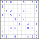 Судоку 9х9 #7 легкий