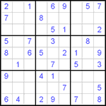 Судоку 9х9 #8 легкий