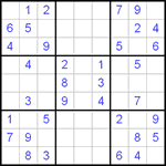 Судоку 9х9 #29 легкий