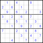 Судоку 9х9 #33 легкий