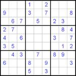 Судоку 9х9 #47 легкий