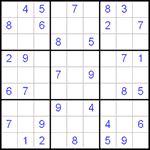 Судоку 9х9 #114 легкий