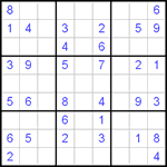 Судоку 9х9 #10 средний