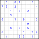 Судоку 9х9 #19 средний
