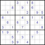 Судоку 9х9 #37 средний