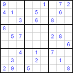 Судоку 9х9 #42 средний