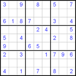 Судоку 9х9 #50 средний