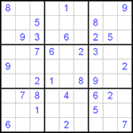 Судоку 9х9 #27 очень трудный Судоку 9х9 #27 очень трудный