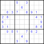 Судоку 9х9 #46 очень трудный Судоку 9х9 #46 очень трудный