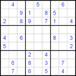 Судоку 9х9 #61 очень трудный Судоку 9х9 #61 очень трудный