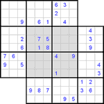 Даблдоку #2 очень трудный