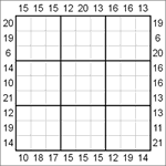 Судоку-рама 9х9 #12