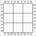 Судоку-рама 9х9 #14