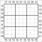 Судоку-рама 9х9 #15