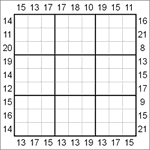 Судоку-рама 9х9 #19