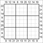 Судоку-рама 9х9 #20