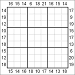 Судоку-рама 9х9 #24