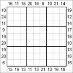 Судоку-рама 9х9 #26