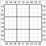 Судоку-рама 9х9 #29