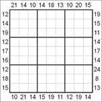 Судоку-рама 9х9 #32