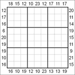 Судоку-рама 9х9 #33