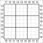 Судоку-рама 9х9 #34