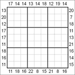 Судоку-рама 9х9 #37