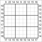 Судоку-рама 9х9 #40