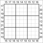 Судоку-рама 9х9 #41