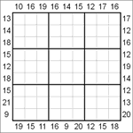 Судоку-рама 9х9 #42