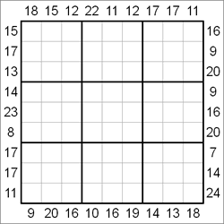 Судоку-рама 9х9 #43