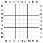 Судоку-рама 9х9 #44