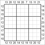 Судоку-рама 9х9 #45