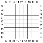 Судоку-рама 9х9 #52