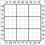 Судоку-рама 9х9 #54